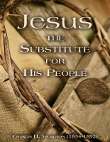 Jesus the Substitute of His Peo - Charles Spurgeon.epub